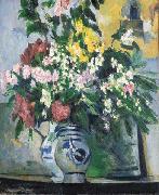 Paul Cezanne Les deux vases de fleurs Spain oil painting artist